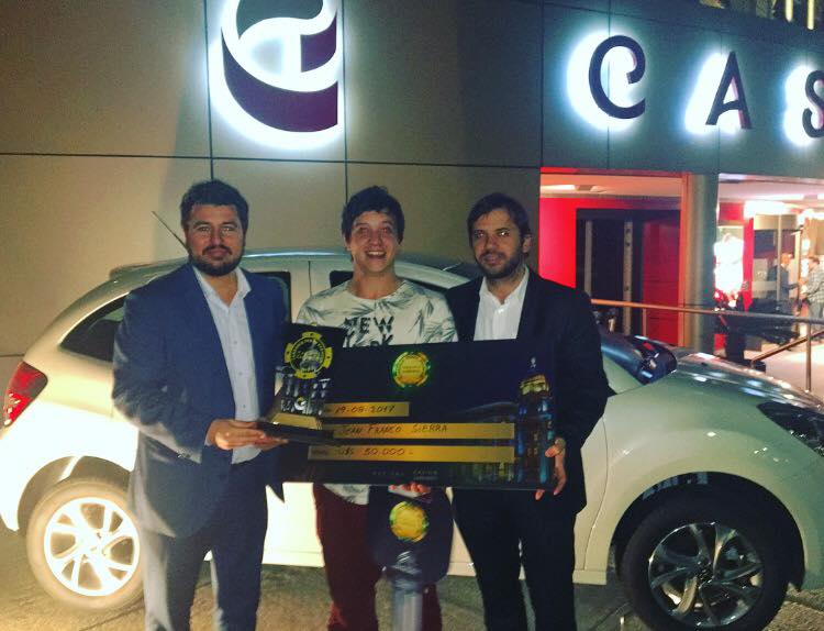 Rápido y Furioso: Jean Franco Sierra ganó el Carrasco Poker Premium