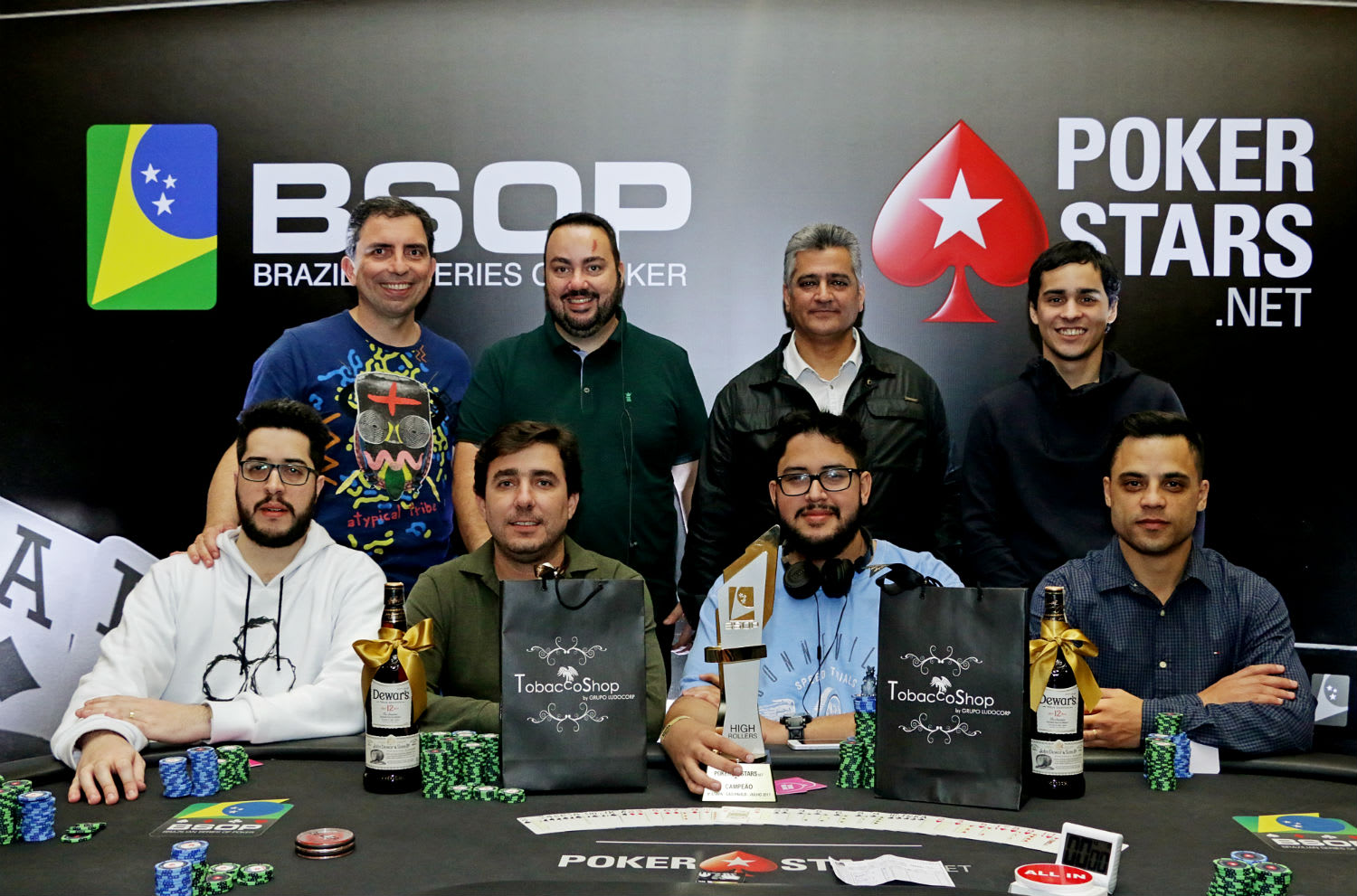 Dos Santos, el especialista en High Rollers de la BSOP