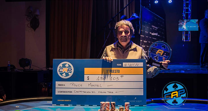 Manuel Ponce ganó el Second Chance del CAP