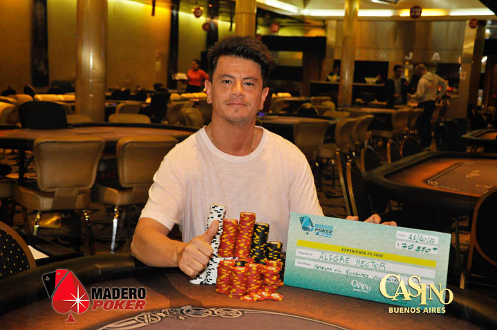 Héctor Alegre se quedó con el Experience 2k