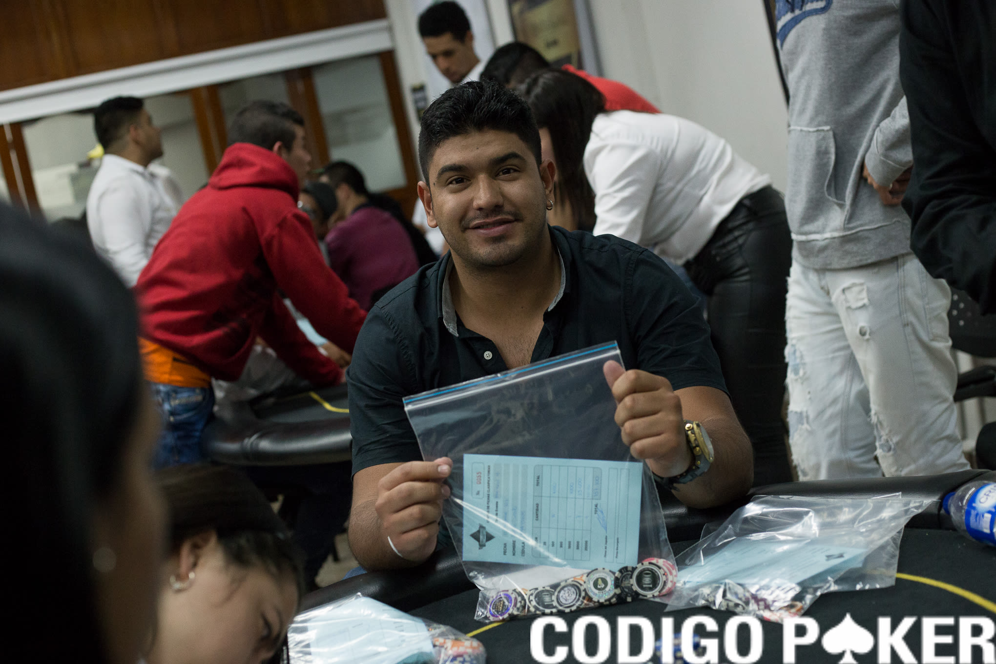Caicedo lideró a los 18 clasificados del Día 1B