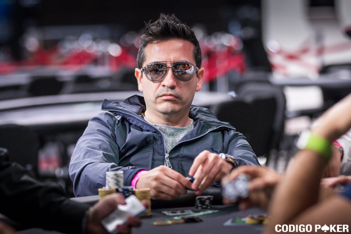 Óscar Estrada llega como líder del estelar Super High Roller