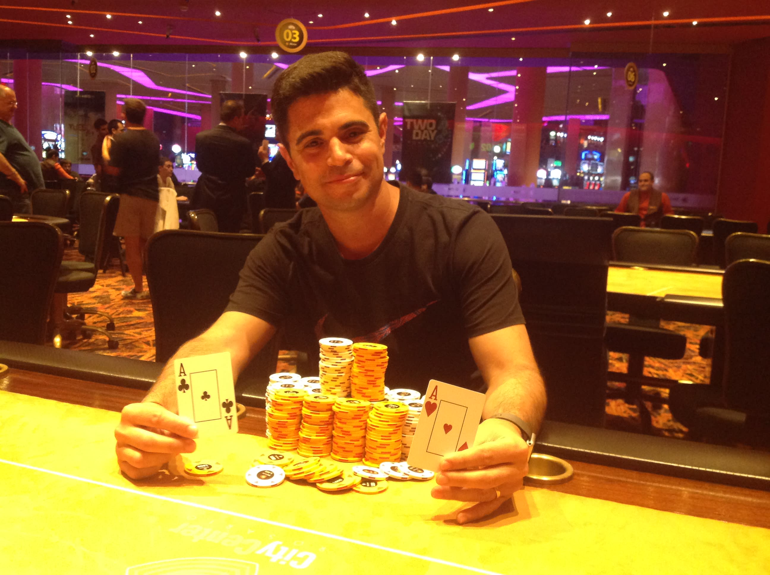 Federico Roberto lidera el ranking del Tuesday Poker City