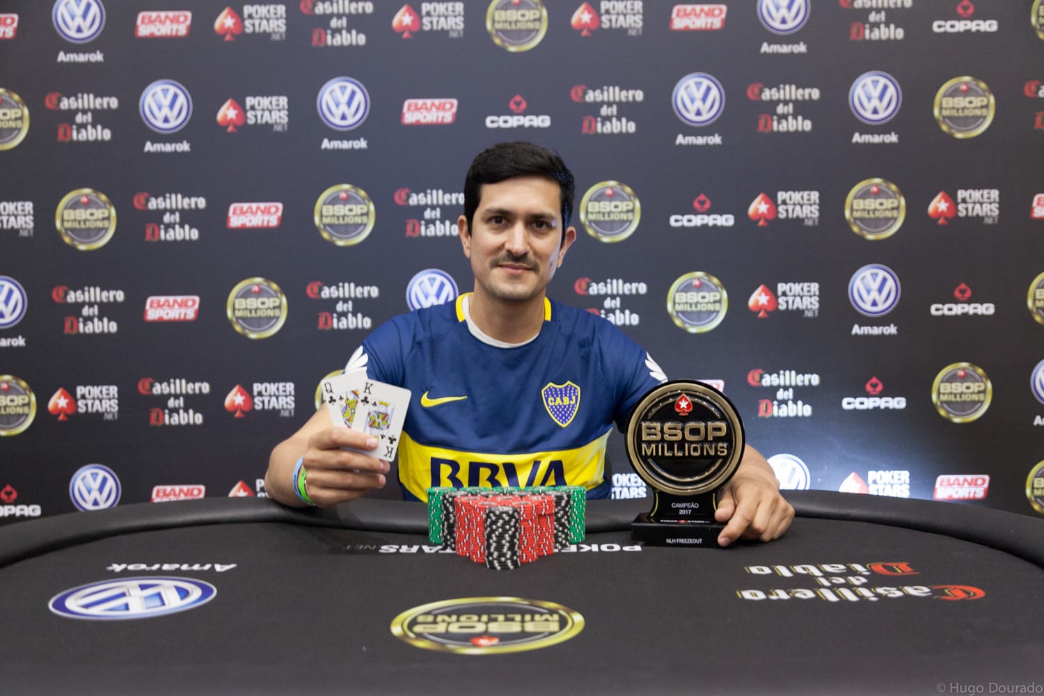 Brasil, decime qué se siente: Pablo Chacra campeón en el BSOP