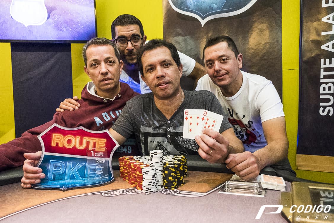 Alejandro Riobo, campeón de la fecha 5 del Route Poker