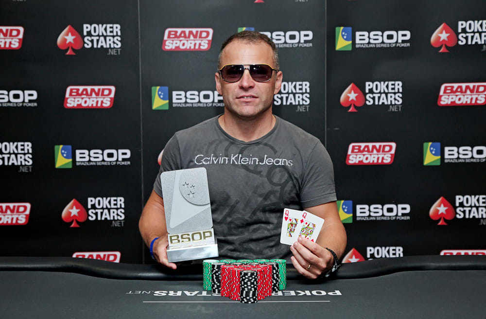 Vinicius Pinheiro fica com o One Day High Roller do BSOP Natal