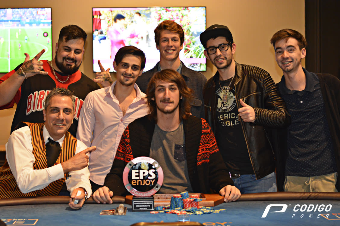 Hay genética: Luciano Komaromi, campeón en Punta