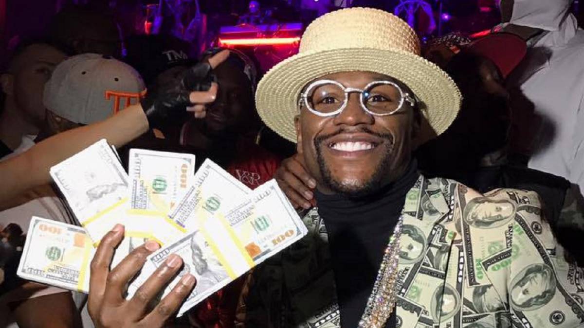 Golpe de suerte: Mayweather ganó US$100K en el poker