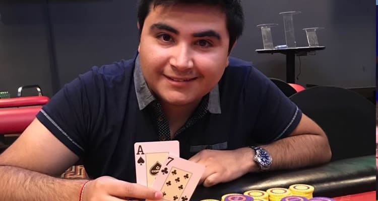 Pedro Trigo cosechó una gran victoria en el Club Poker Monday de Ovalle