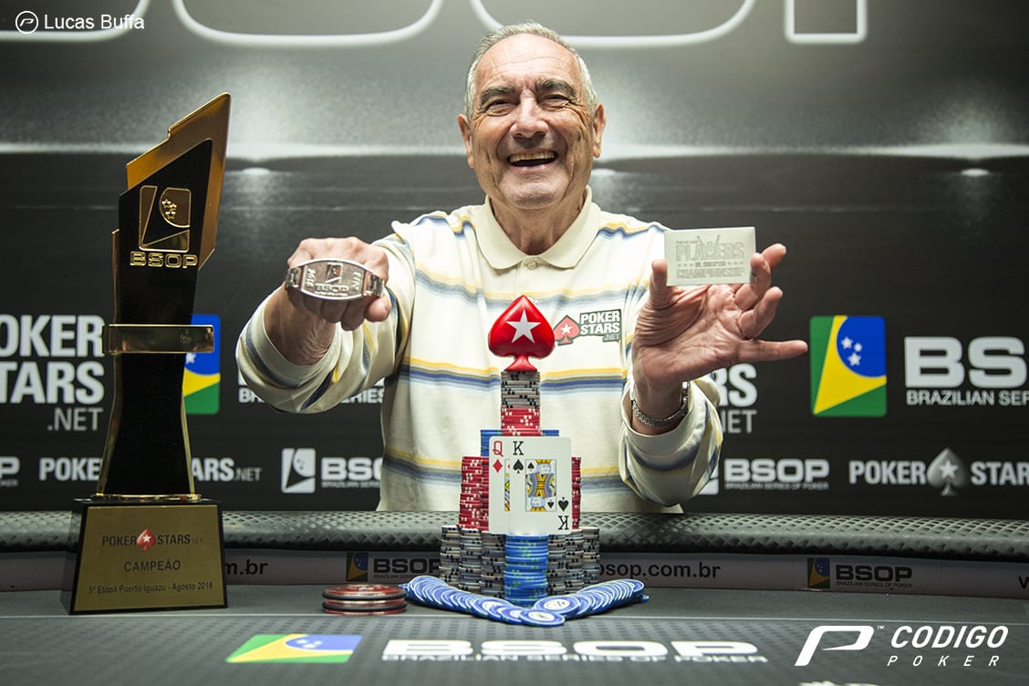 Veterano Hilario Qiujada vence Main Event do BSOP Iguazu