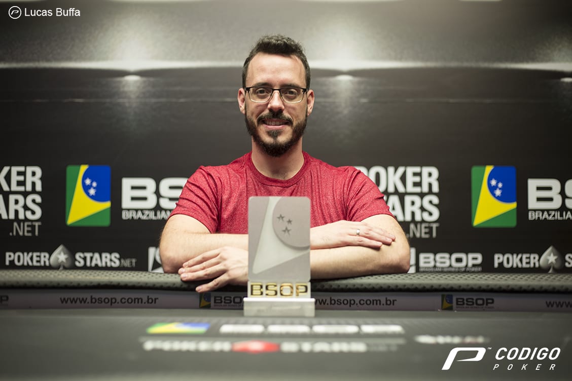 Cássio Kiles encendió el BSOP Iguazú con el High Roller