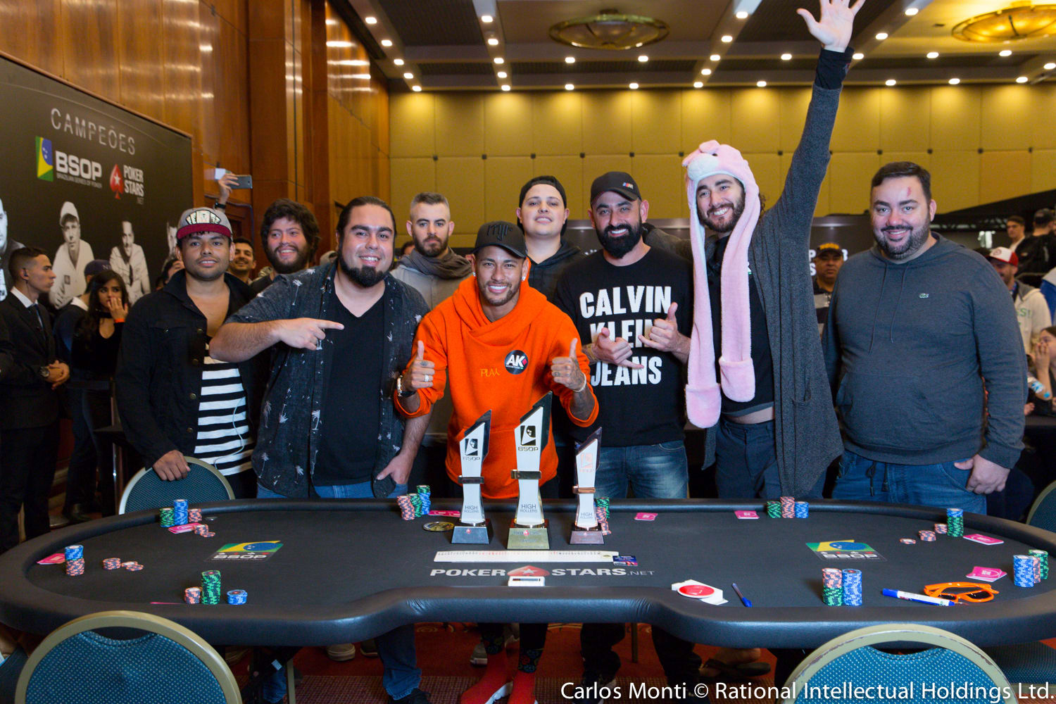 Neymar, Alache y López definen el High Roller del BSOP