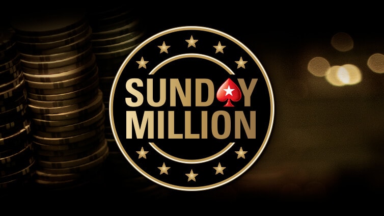 Esta tarde el Sunday Million tiene 50% off