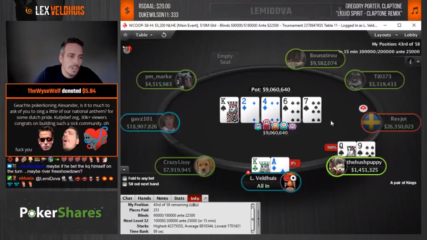 [VIDEO] Golpe al corazón: así eliminaron a RaSZi del WCOOP