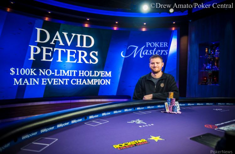 David Peters se quedó con el 100K del Poker Masters
