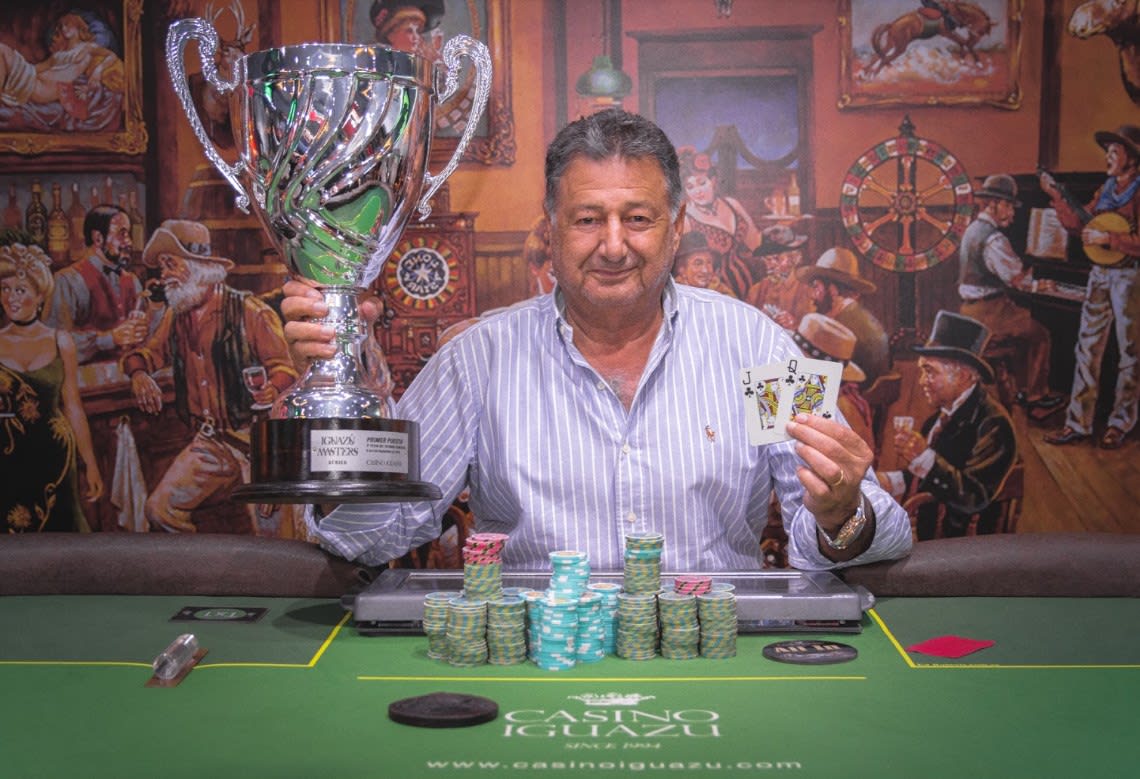 En Casino Iguazú, el podio fue 100% extranjero