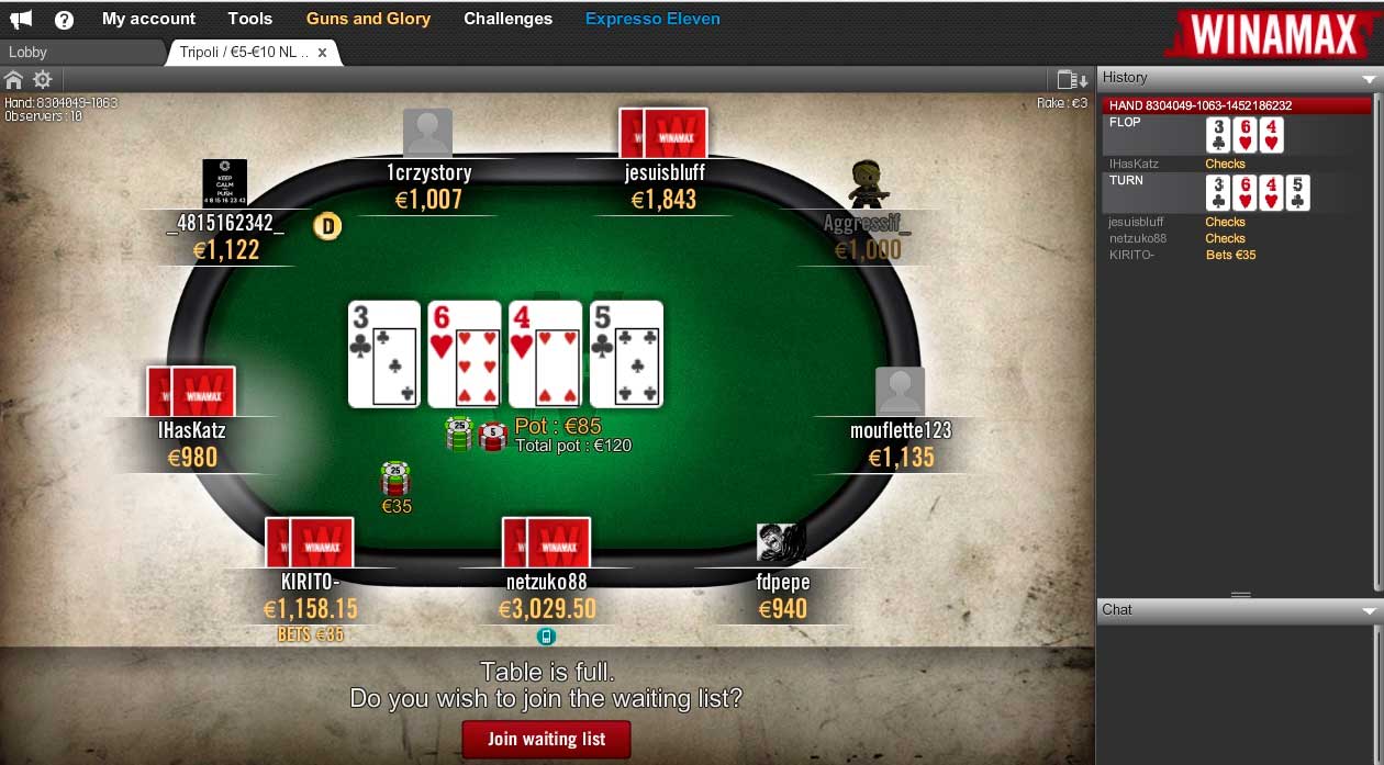 Winamax, demandada por las víctimas de los bots