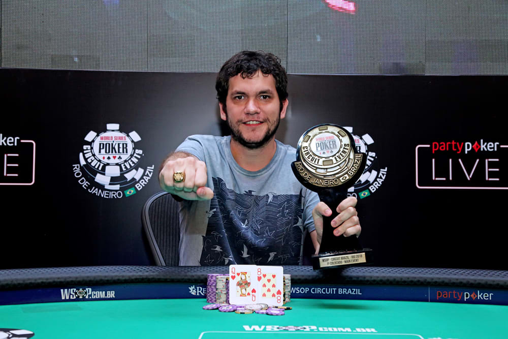 Jordan Piva se coronó en el Main Event de la WSOP Brasil