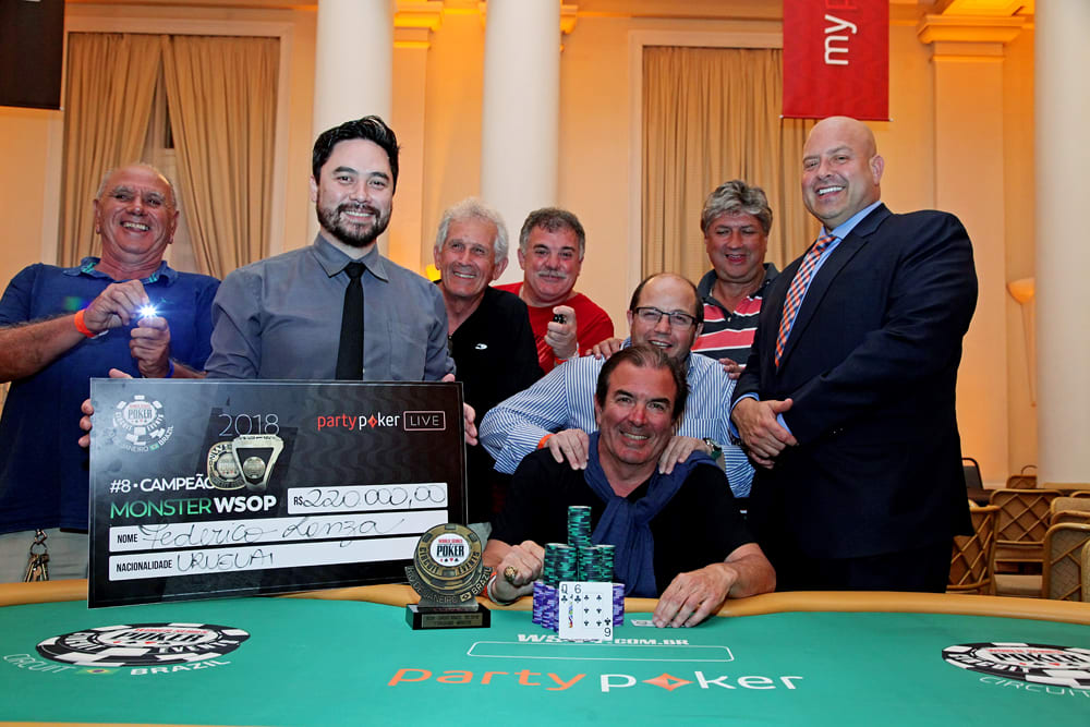 Sturzenegger, un campeón uruguayo en la WSOP Brasil