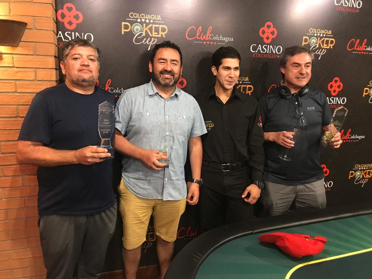 Leonel Otazo ganó el último torneo de la Colchagua Poker Cup