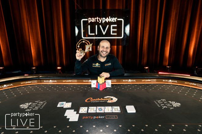 Roberto Romanello alzó el trofeo del US$10K High Roller del CPP