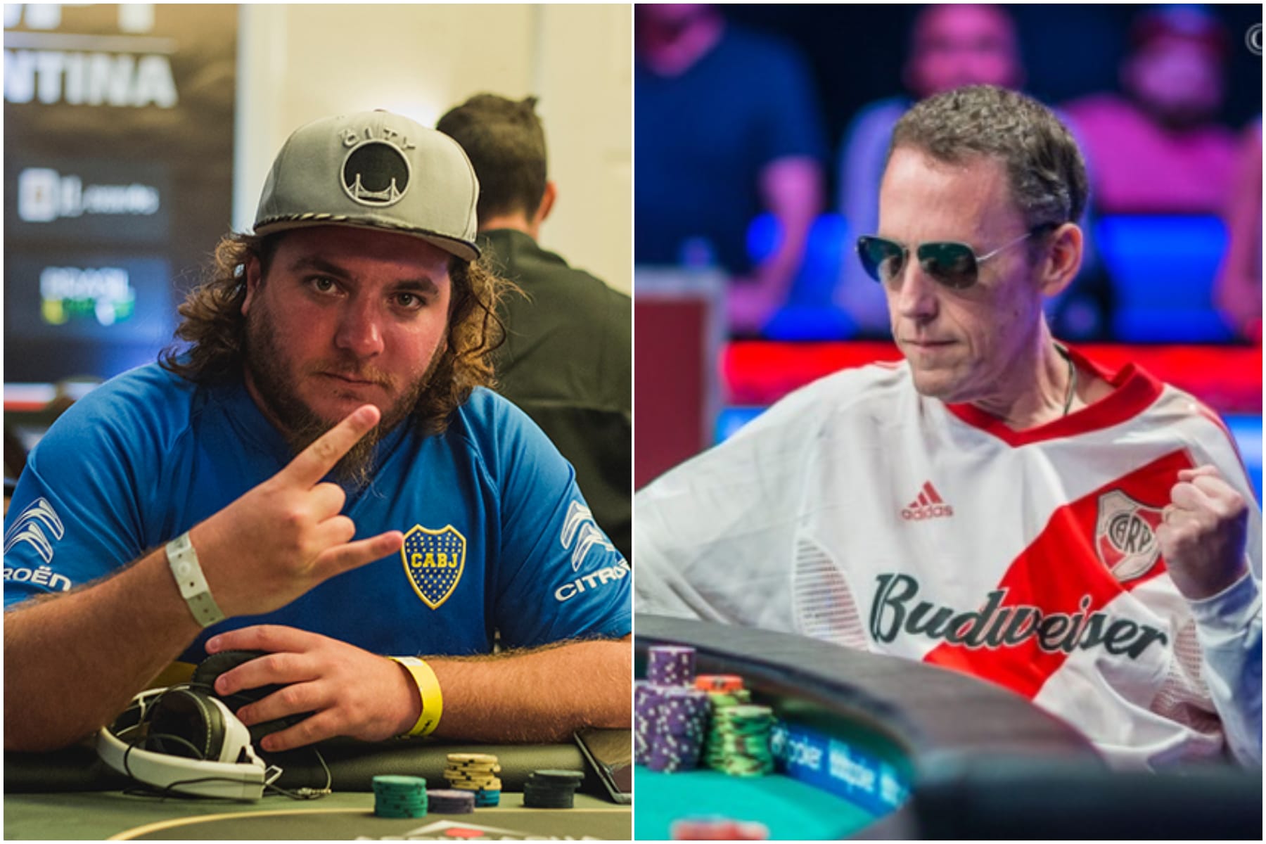 Boca-River, Safián-Korn: la Súper Final se vive en CodigoPoker