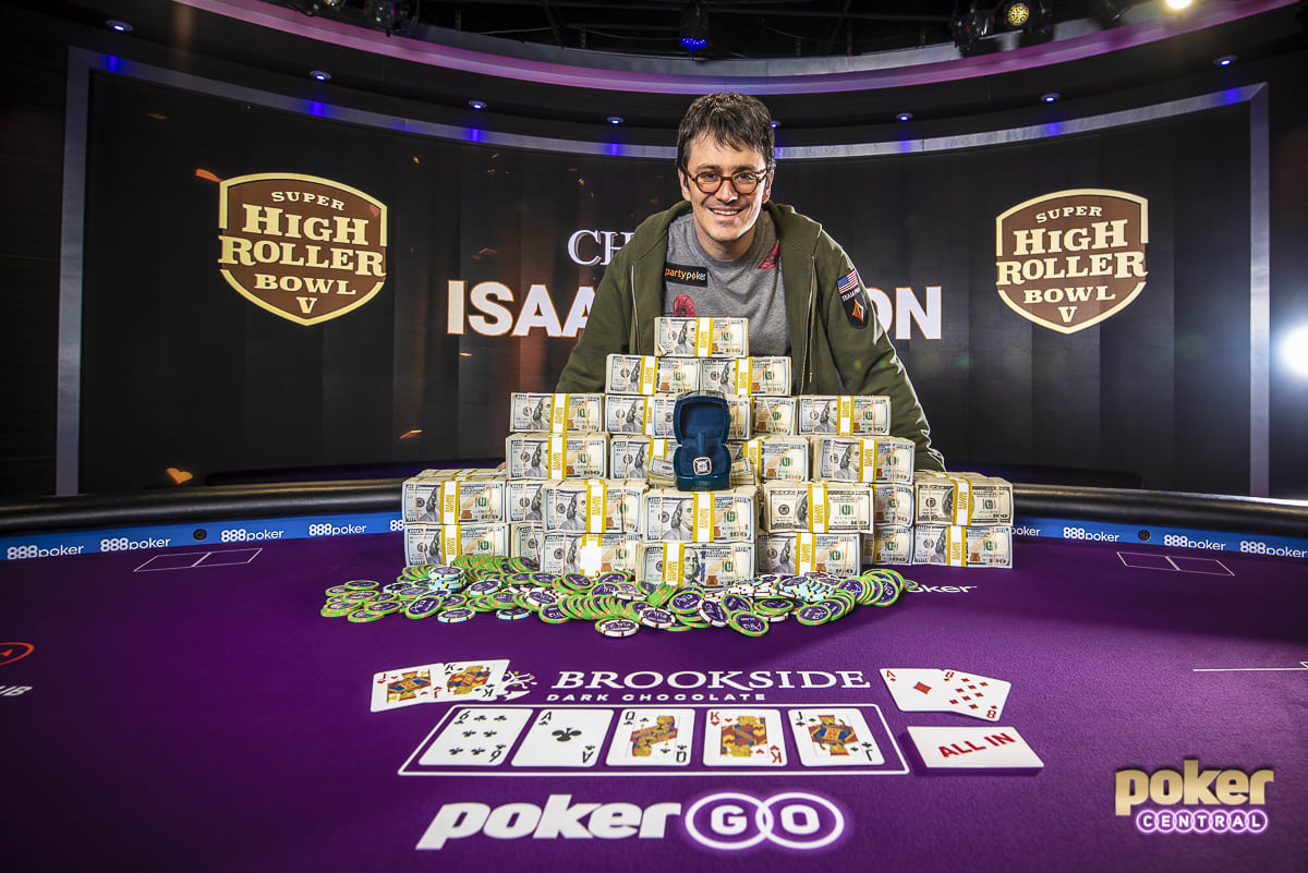 Ya sea en PLO o NLH, Isaac Haxton está imparable