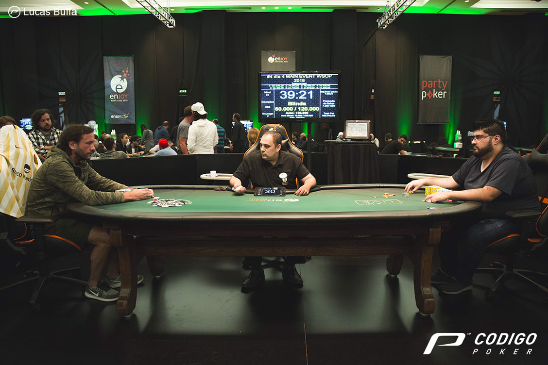El valor de las manos en el Heads Up de los Torneos