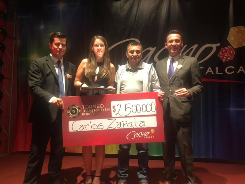 Carlos Zapata ganó el ranking de Talca
