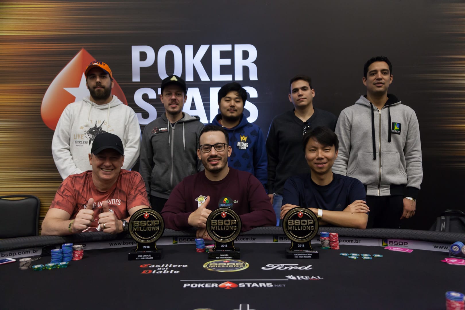 Edgar Moreno quedó cuarto en el High Roller