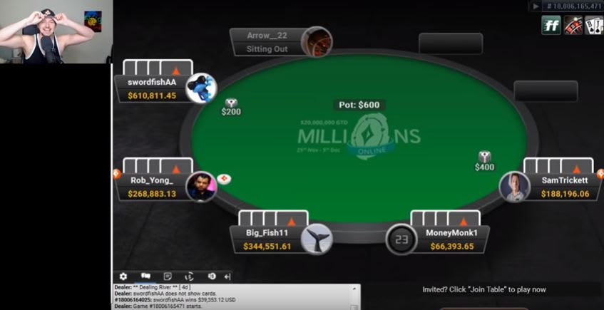 [VIDEO] ¿Una mesa cash con US$1,7M sobre ella?