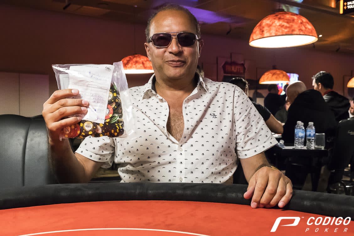 Artayeta fue el mejor del Día 1B del Route Poker