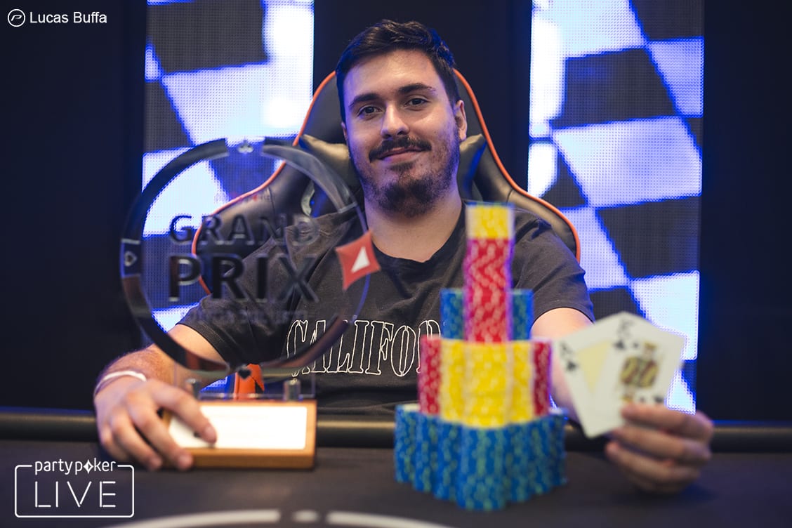 Álvaro Petrone arrasó en el Open del Grand Prix Punta del Este