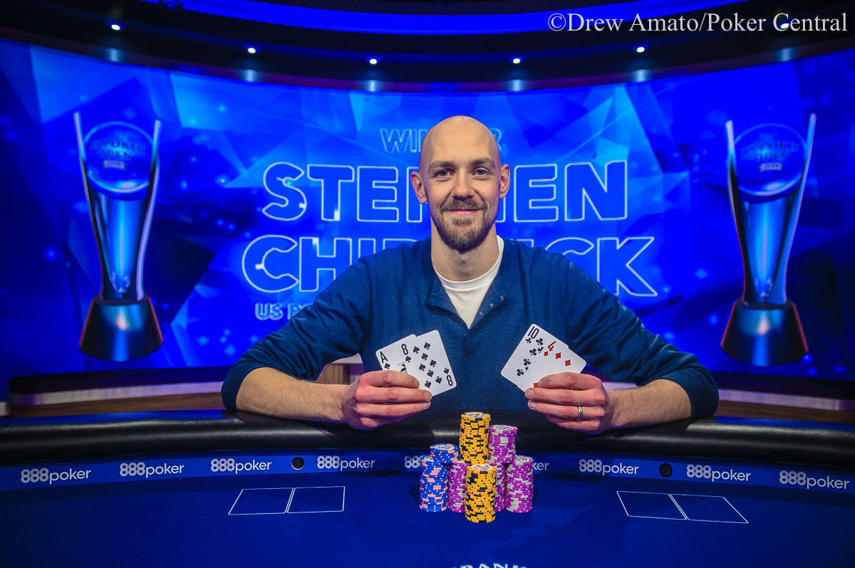 Chidwick festejó a dos puntas en el High Roller Club