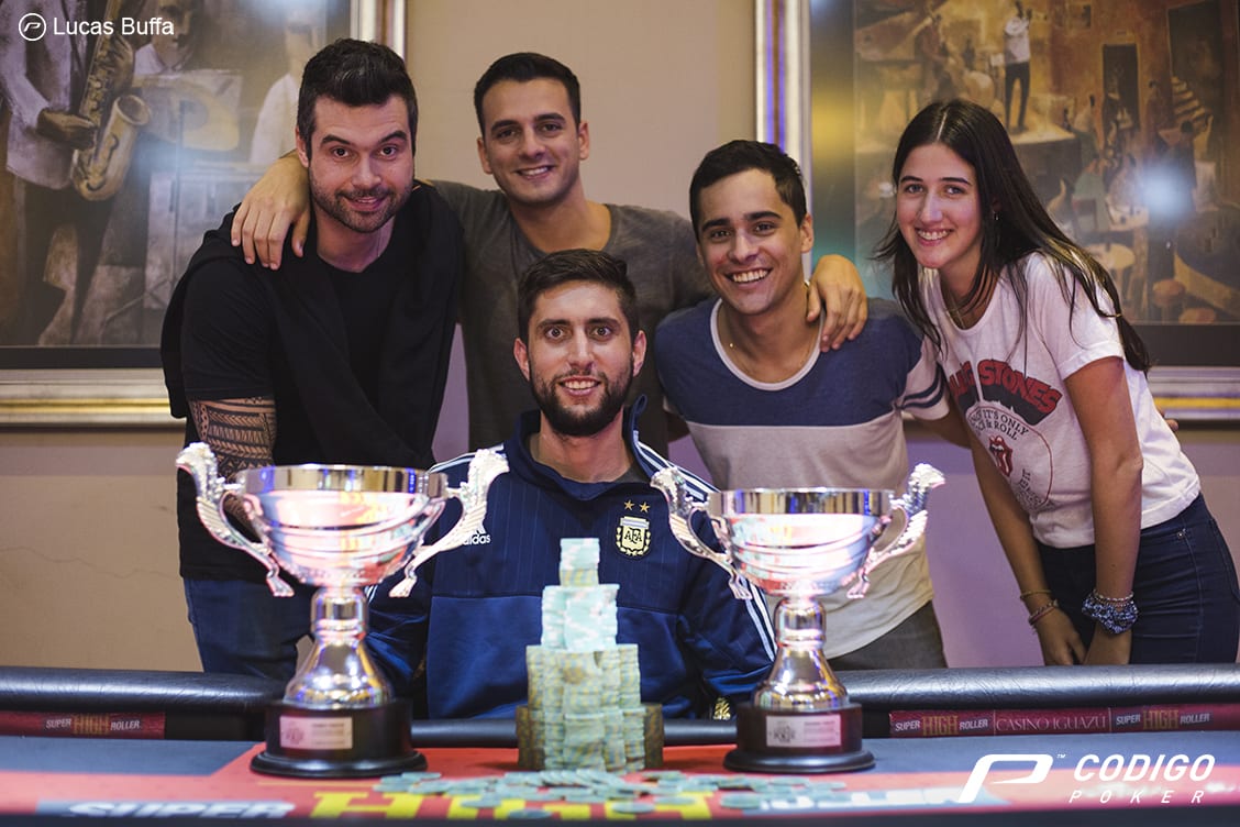 Leandro Bianchini se consagró en el Cataratas Poker Tour