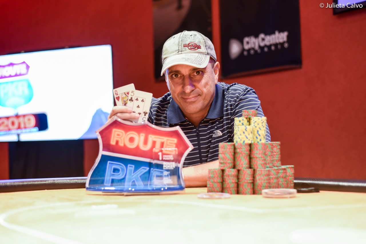 Giammugnani se coronó en la tercera Route Poker