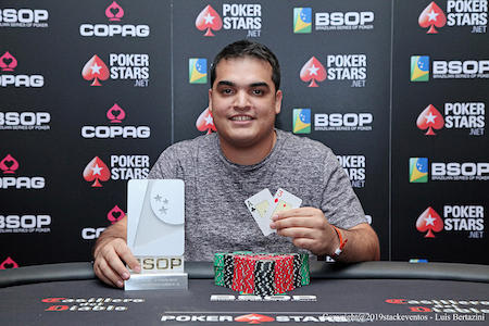 Pablo Rodríguez ya tiene su trofeo del BSOP São Paulo