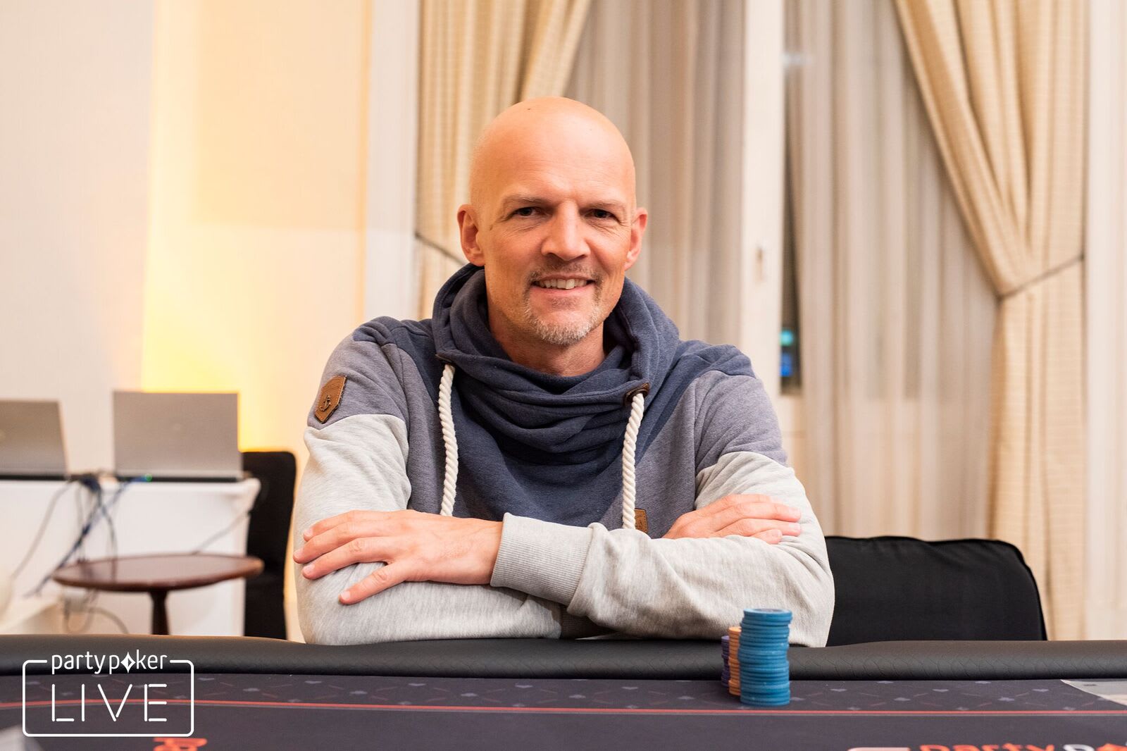 Eiler dominó el Día 1 del primer Super High Roller 25K
