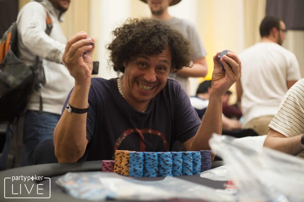 Bartolo Belluscio es el chipleader del Main Event en Río