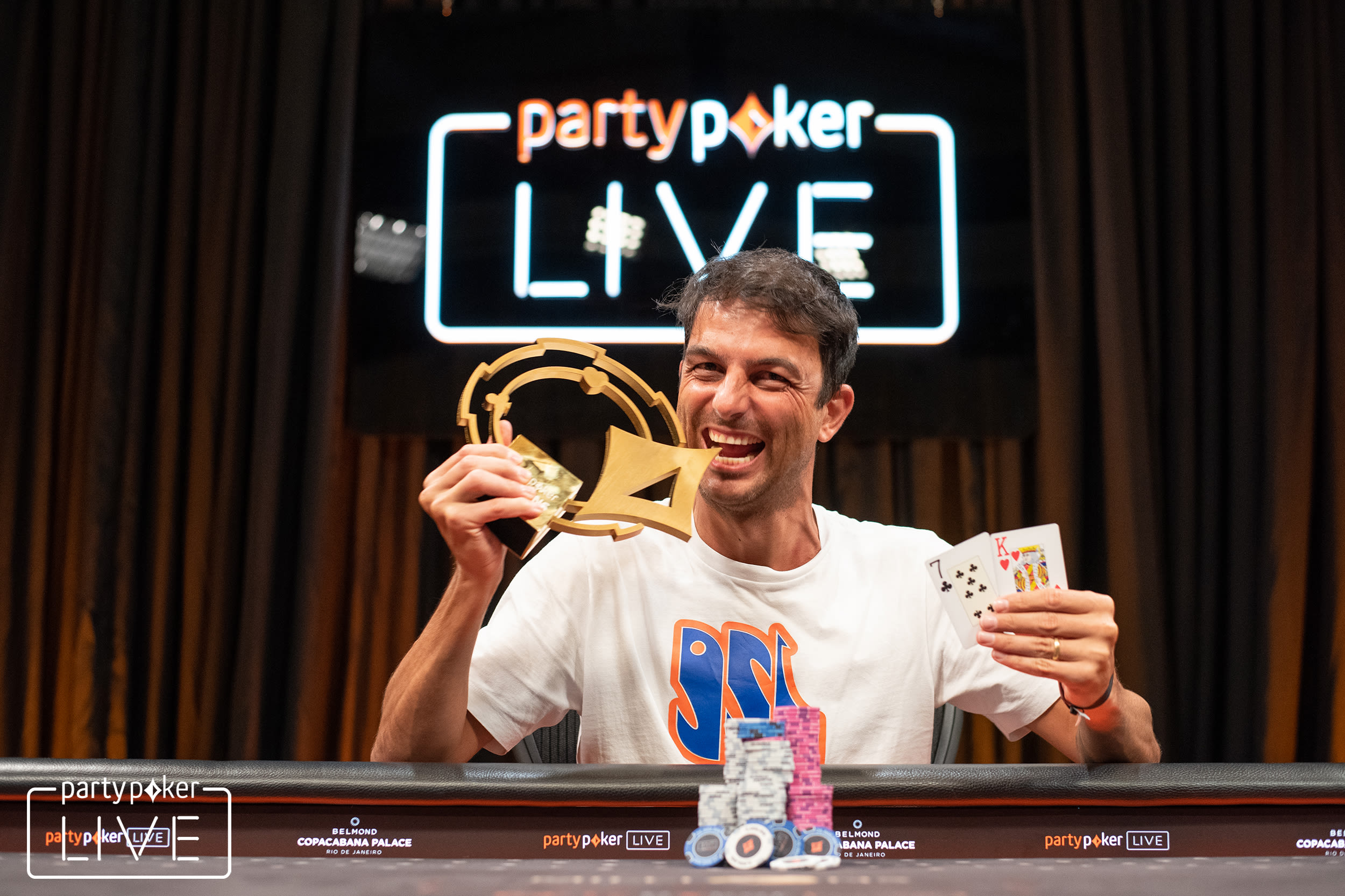 Após ‘maratona’ na mesa final, Ênio Bozzano é campeão do Rio Open