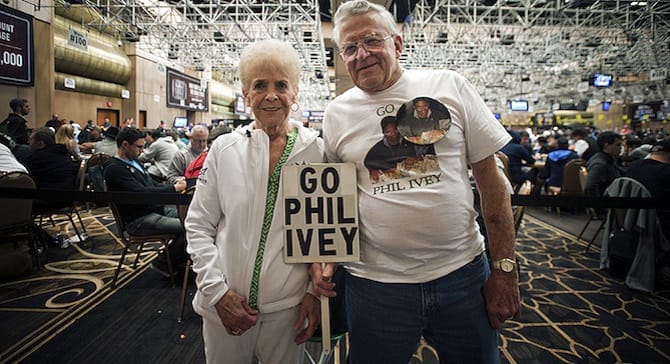 Murió la fanática número #1 de Phil Ivey