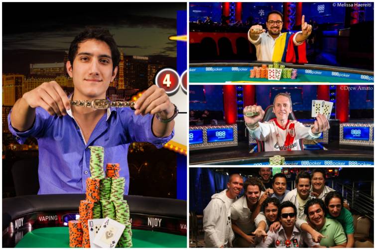 Aquí están, estos son: los latinos campeones del mundo