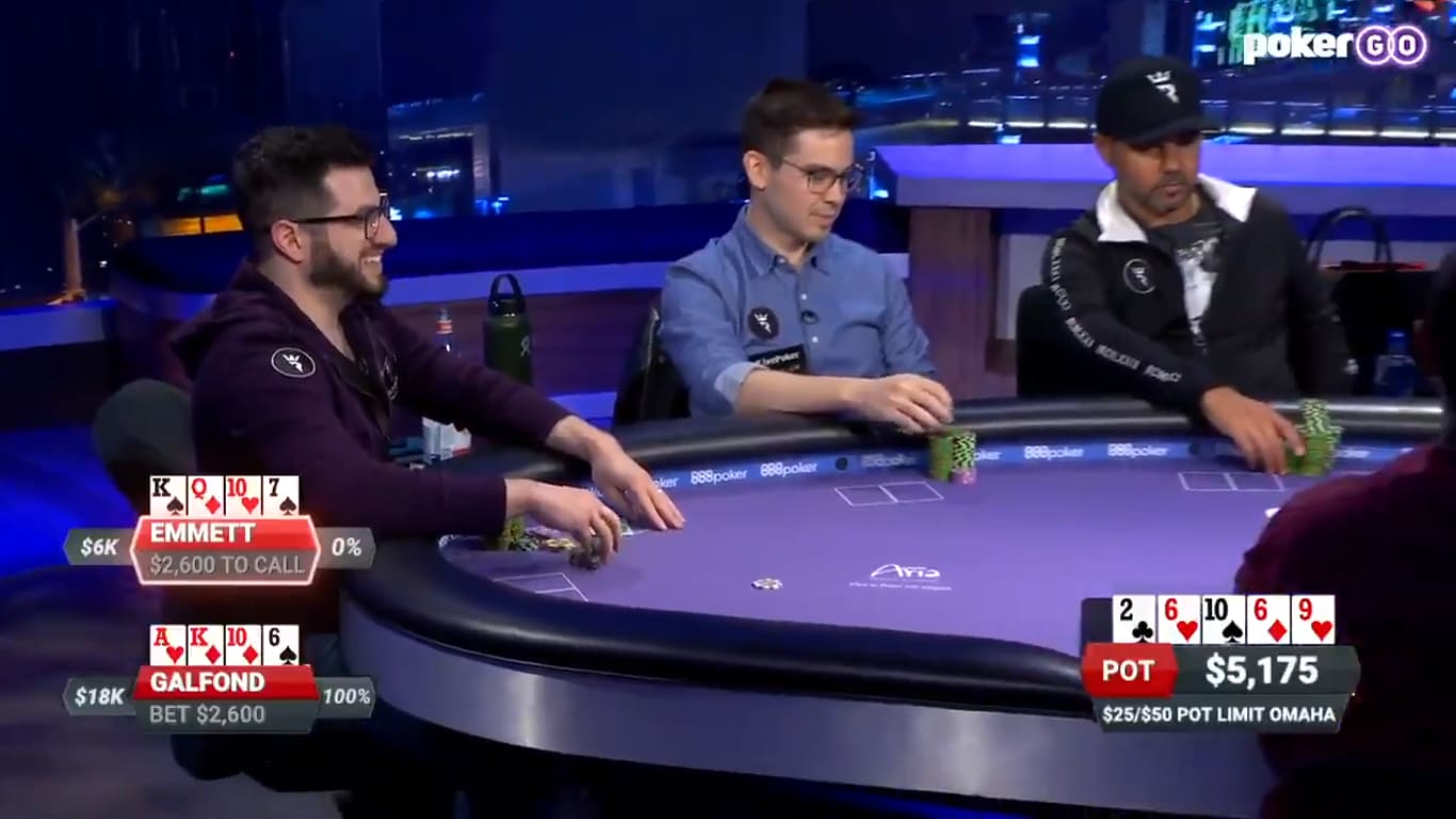 Galfond se sumó a la mesa junto a Ingram y Emmett