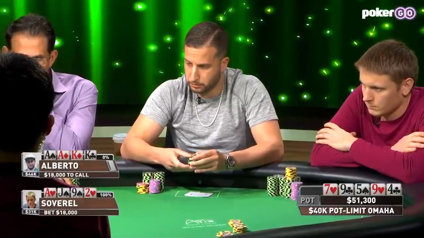 El PLO llegó al Super High Roller Bowl Cash Game