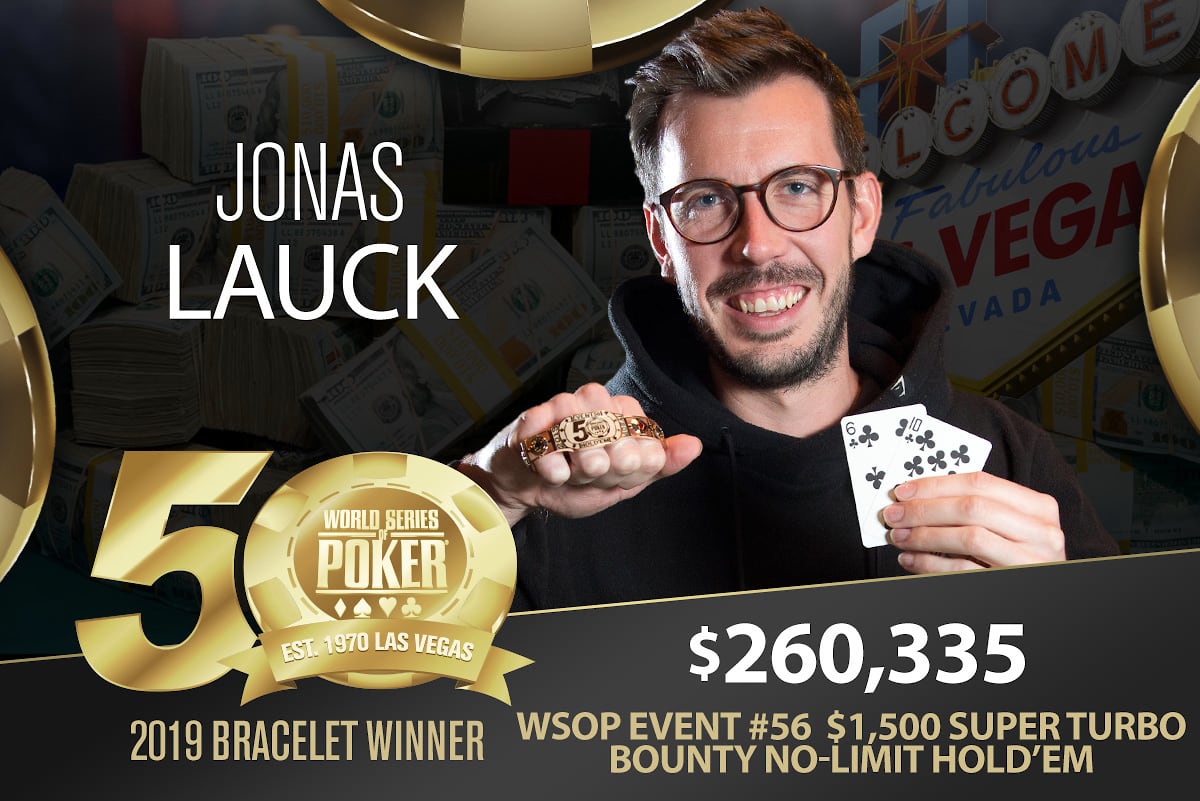 Jonas Lauck consiguió la «Doble Corona» del poker
