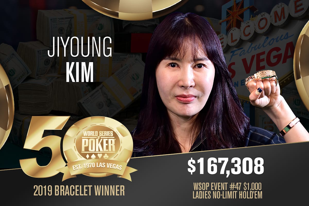 Jiyoung Kim, la dueña y señora del Ladies de la WSOP