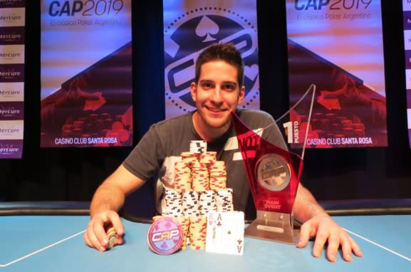 Hay un nuevo campeón del CAP: Mauricio Aruanno