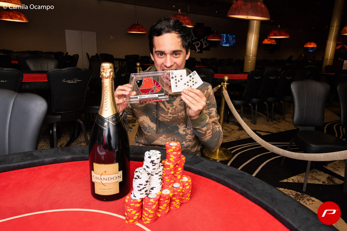 Andrés se llevó el último torneo de la serie