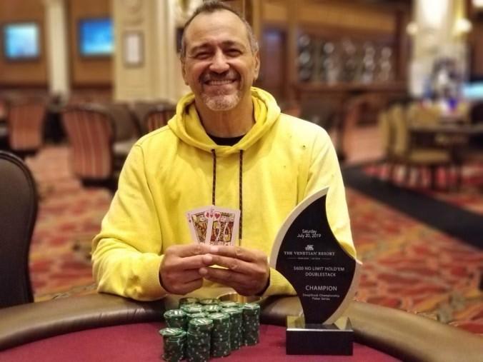 Josias Santos é campeão no Evento 122 do Venetian e fatura US$70 mil