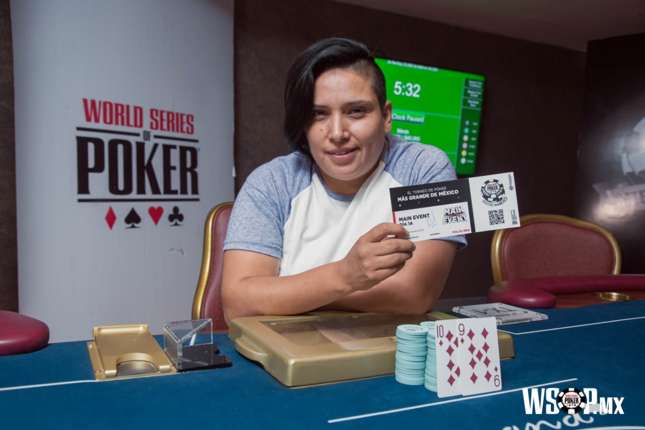 WSOP México: Claudia Gómez, primera clasificada en Guanajuato